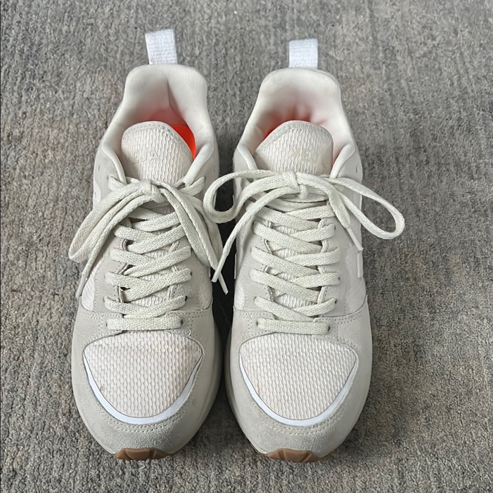 Women's Cream Sneakers